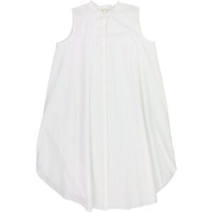 Eileen Fisher Womens Solid Shirt Dress Midi Dress, White, M, DM